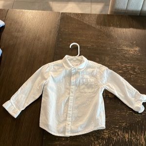 White denim shirt ZARA